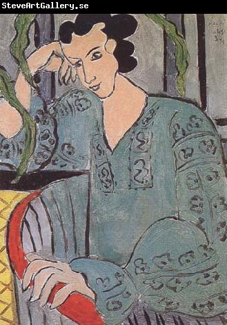 Henri Matisse The Green Romanian Blouse (mk35)